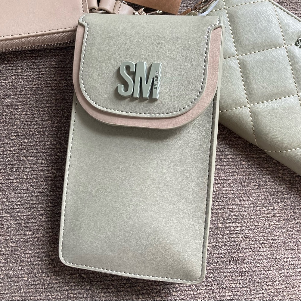 Steve Madden Olive and Cream Crossbody Bag Set - Picture 3 of 5